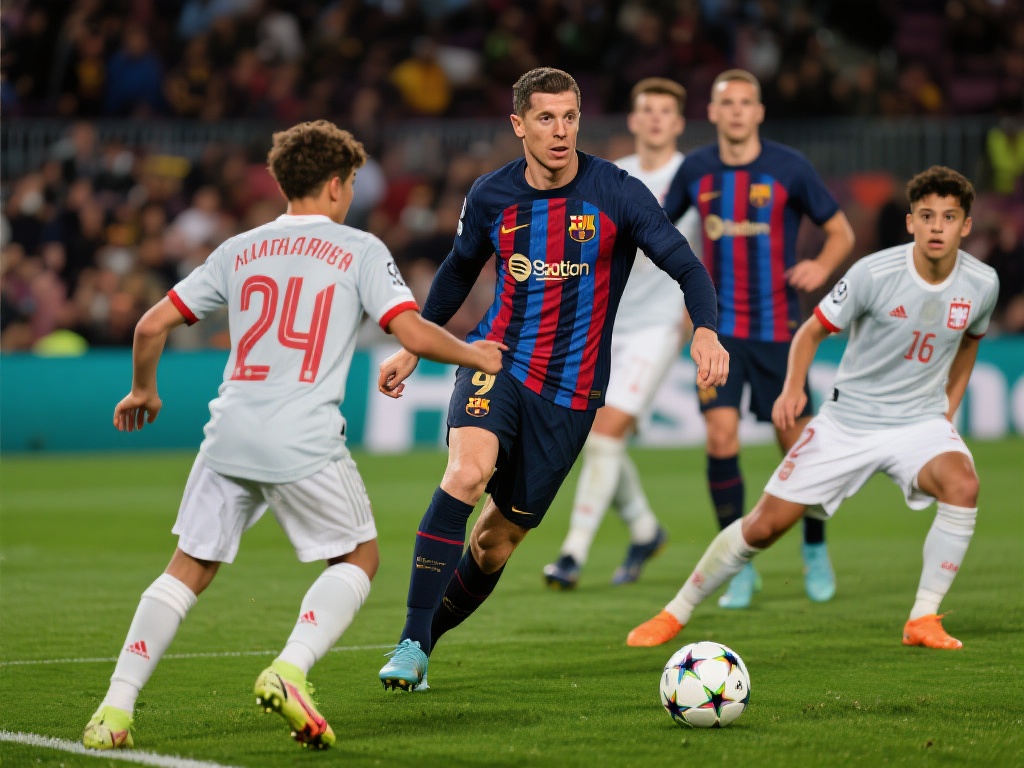 莱万年度40球称霸五大联赛，俱乐部+国家队双线开花